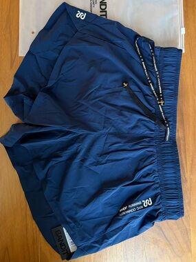 NWT Small navy blue Bandit running shorts